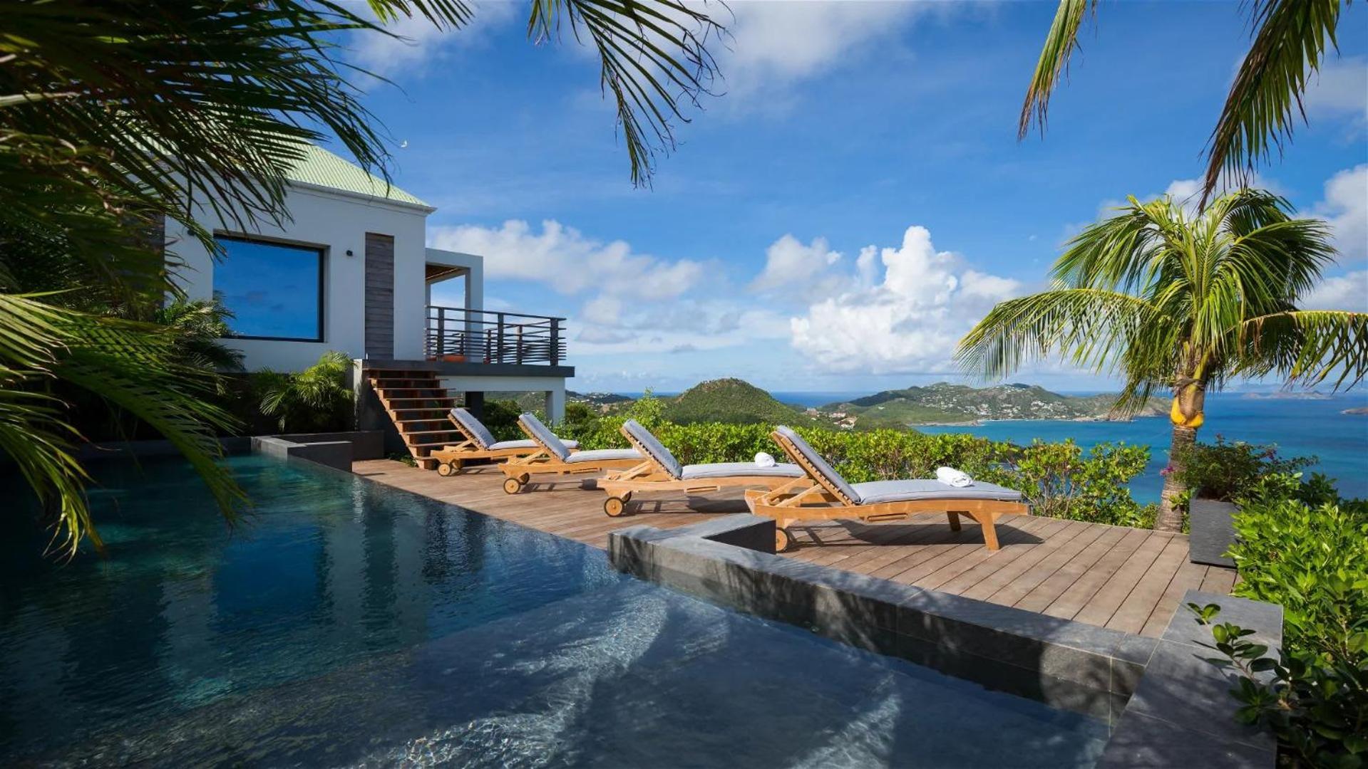 Luxurious 3-Bed Villa With Pool In Tranquil Vitet St. Barthelemy Luaran gambar